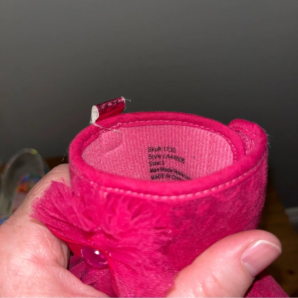 Laura Ashley Pink Glitter Boots